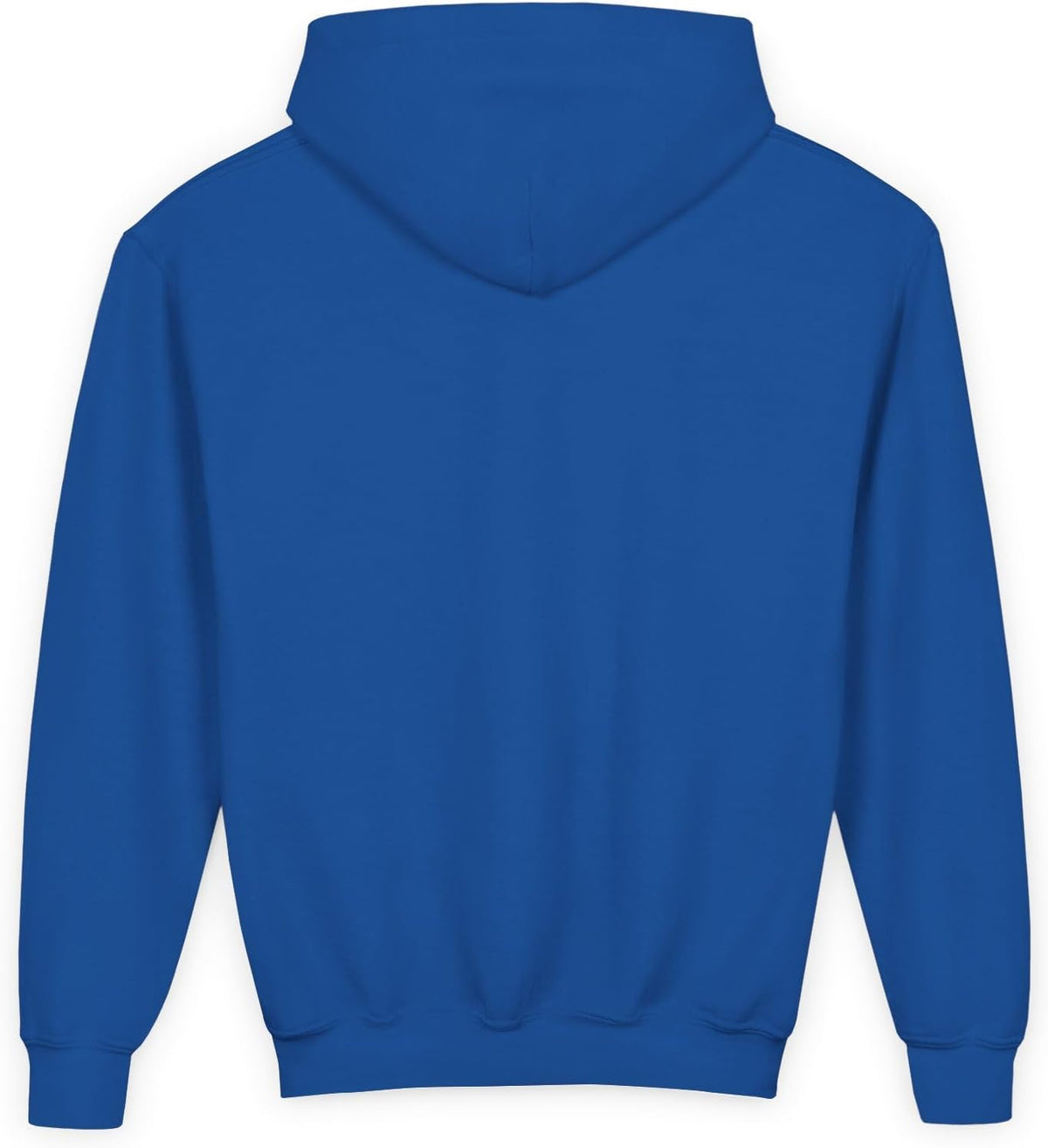 You Are Loved Youth Hoodie in Royal Blue, back view | Color: Royal Blue